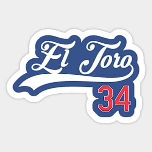 El Toro Sticker